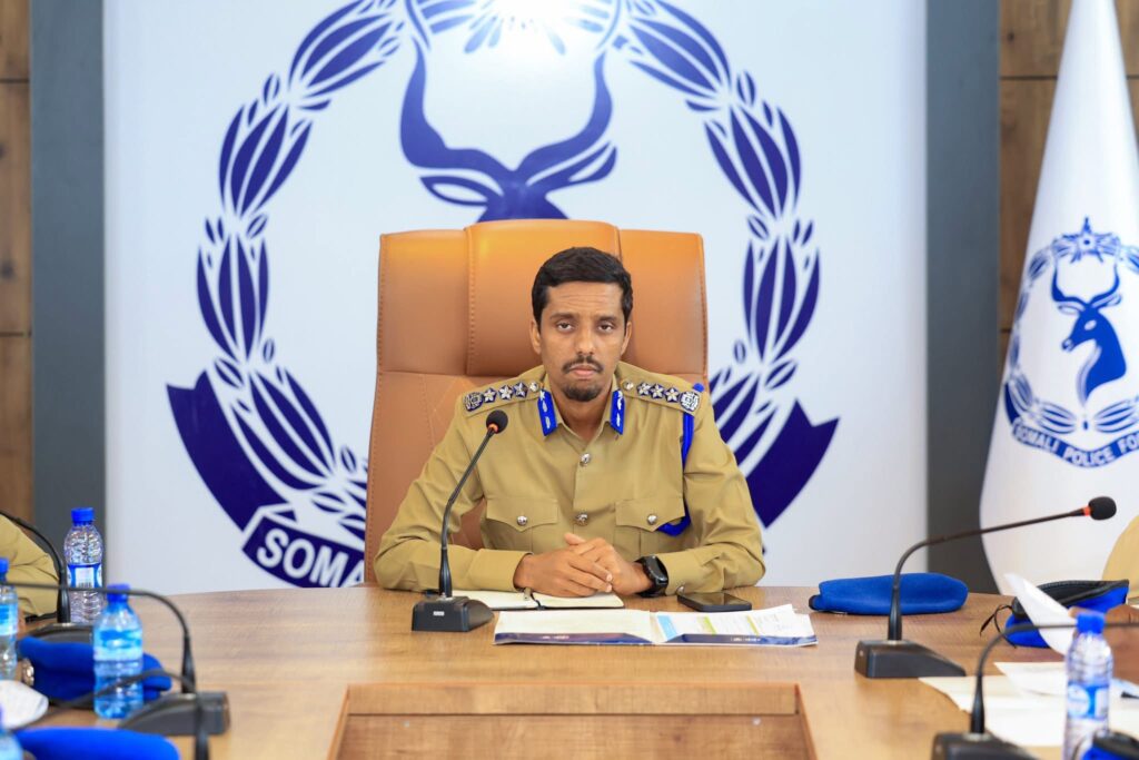 Taliyaha Ciidanka Boliiska Soomaaliyeed Sarreeye Guuto Asad Cismaan Cabdullaahi