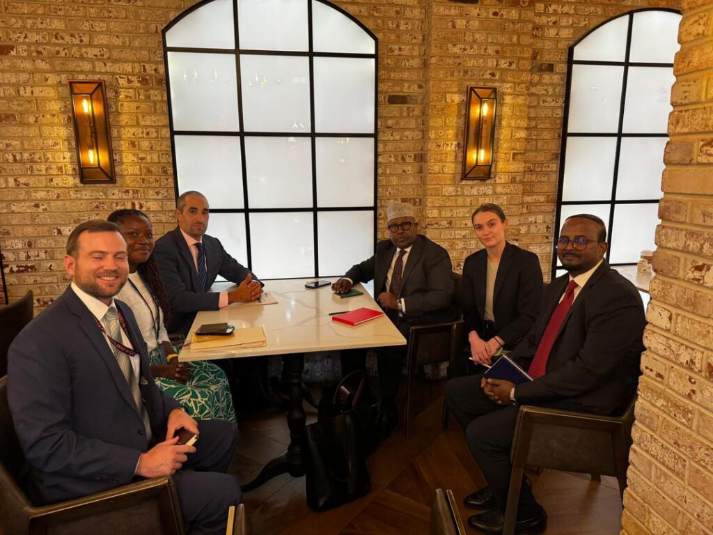 Wasiirka Gaashaandhigga XFS, Mudane Axmed Macallin Fiqi, oo booqasho shaqo ku jooga magaalada New York ee dalka Mareykanka